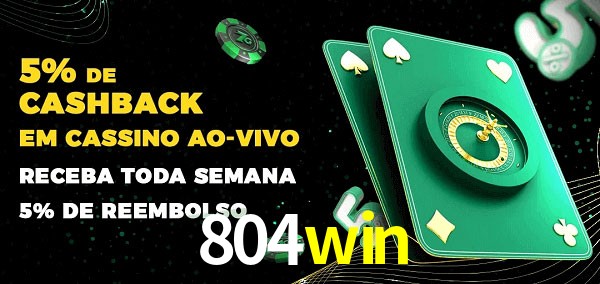 Promoções do cassino ao Vivo 804win